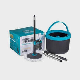 Cây Lau Nhà LocknLock - Màu Xanh Da Trời/Xám - HPP345STK